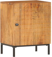 Noční stolek 40x30x50 cm masivní mangovníkové dřevo - Noční stolek