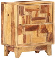 Noční stolek 40 x 30 x 50 cm masivní sheeshamové dřevo - Noční stolek