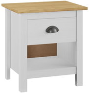 Noční stolek Hill Range 46x35x49,5 cm masivní borové dřevo - Noční stolek