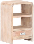 Noční stolek 40 x 30 x 60 cm masivní akáciové dřevo - Night Stand