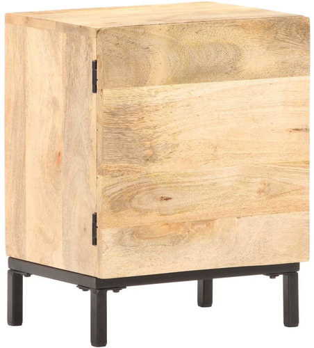 Noční stolek 40 x 30 x 51 cm masivní mangovníkové dřevo - Night Stand - Main image