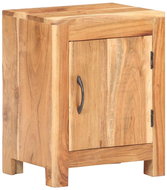 Noční stolek 40 x 30 x 50 cm masivní akáciové dřevo - Night Stand