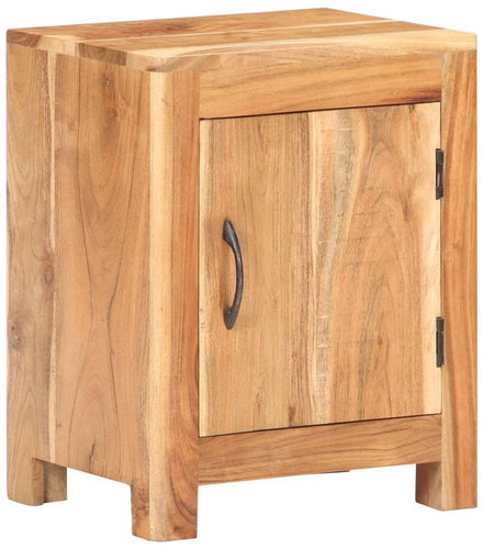 Noční stolek 40 x 30 x 50 cm masivní akáciové dřevo - Night Stand - Main image