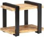 Noční stolek 50 x 40 x 40 cm hrubé mangovníkové dřevo - Noční stolek