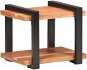 Noční stolek 50 x 40 x 40 cm masivní akáciové dřevo - Noční stolek