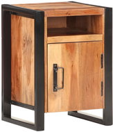 Noční stolek 40x35x55 cm masivní akácie s sheeshamovým povrchem - Noční stolek