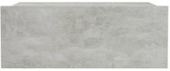 Nástěnné noční stolky 2 ks betonově šedé 40x30x15cm dřevotříska - Night Stand