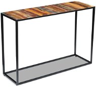 Konzolový stolík masívne recyklované drevo 110 x 35 x 76 cm - Konzolový stolík