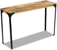 Konzolový stolík , masívne mangovníkové drevo 120 × 35 × 76 cm - Konzolový stolík