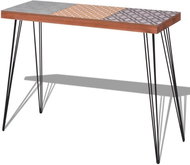 Console table 90x30x71,5 cm, brown - Console Table
