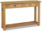 Console table, solid teak, 120x30x80 cm - Console Table