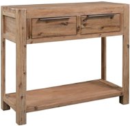Konzolový stolík 82x33x73 cm masívne akáciové drevo - Konzolový stolík