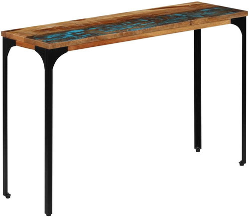 Console table 120x35x76 cm solid recycled wood - Console Table - Main image