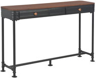 Console table with 2 drawers 120x30x75 cm solid fir - Console Table