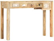 Konzolový stolík, 110 x 30 x 75 cm, masívne mangovníkové drevo - Konzolový stolík