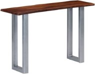 Cantilever table 115x35x76 cm acacia wood and iron - Console Table