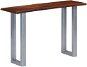 Konzolový stolík 115 × 35 × 76 cm akáciové drevo a železo - Konzolový stolík