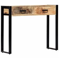 Console table 90x30x75 cm solid mango wood - Console Table