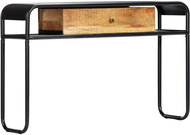 Cantilever table 118x30x75 cm solid mango wood - Console Table