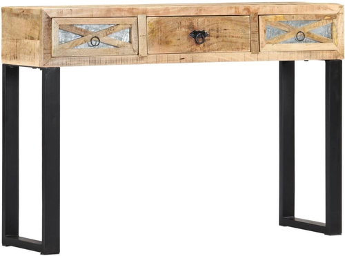 Konzolový stolek 110x30x76 cm masivní mangovníkové dřevo - Konzolový stolek - Hlavní obrázek