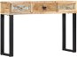 Konzolový stolík 110 × 30 × 76 cm masívne mangovníkové drevo - Konzolový stolík
