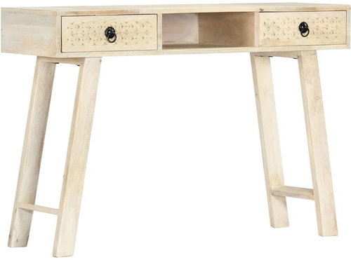 Console table 110x35x76 cm solid mango wood - Console Table - Main image