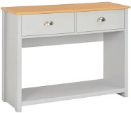 Cantilever table gray 97x35x76 cm - Console Table