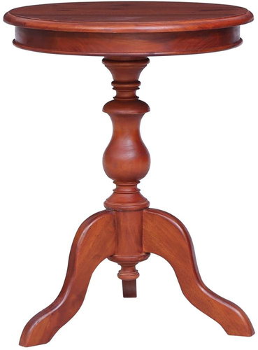 Side table brown 50x50x65 cm solid mahogany - Side Table - Main image