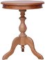 Natural side coffee table 50x50x65 cm solid mahogany - Side Table