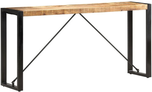 Console table 150x35x76 cm solid mango wood - Console Table - Main image