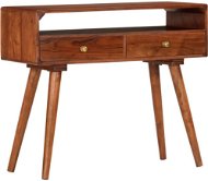 Konzolový stolek 90x35x76 cm masivní akáciové dřevo - Konzolový stolek