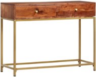 Console table 100x35x76 cm solid acacia wood - Console Table