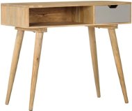 Konzolový stolík 89 x 44 x 76 cm masívne mangovníkové drevo - Konzolový stolík