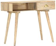 Konzolový stolík 90 x 45 x 75 cm masívne mangovníkové drevo - Konzolový stolík
