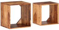 Nesting tables 2 pcs solid sheesham wood - Side Table
