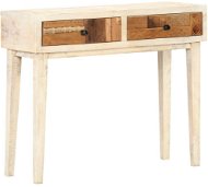 Console table 90x30x75 cm solid recycled wood - Console Table