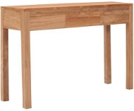Konzolový stolík 110 x 35 x 75 cm masívne teakové drevo - Konzolový stolík