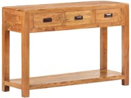 Console table 110x40x76 cm massive acacia sheesham surface - Console Table
