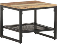 Side table 40x40x35 cm solid recycled wood - Side Table