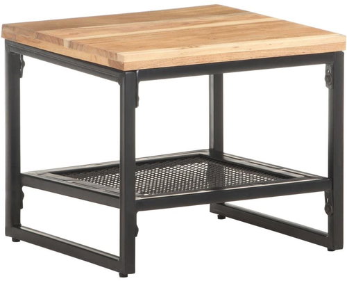 Side table 40x40x35 cm solid acacia wood - Side Table - Main image