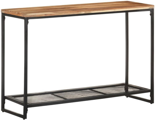 Console table 110x35x75 cm solid acacia wood - Console Table - Main image