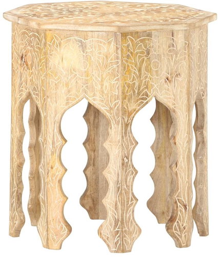 Side table About 48 cm solid mango tree - Side Table - Main image