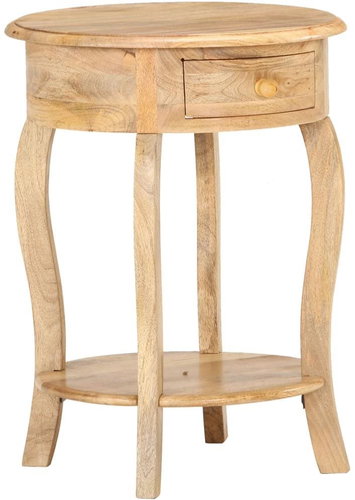 Side table 37x37x61 cm solid mango tree - Side Table - Main image