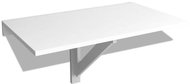 Folding Wall Table White 100 x 60cm - Side Table