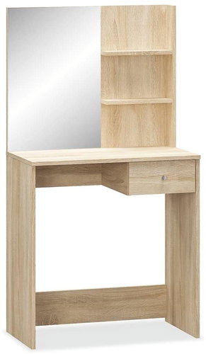 Dressing Table Chipboard 75x40x141cm Oak - Dressing Table - Main image