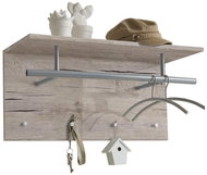 FMD Nástěnný věšák 72 × 29,3 × 34,5 cm pískový dub - Coat Hanger