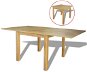 Rozkladací stôl dub 170 × 85 × 75 cm - Jedálenský stôl