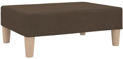Shumee podnožka hnědá 78×56×32 cm textil, 337678 - Ottoman - Main image
