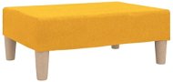 Shumee podnožka žltá 78 × 56 × 32 cm textil, 337682 - Taburetka