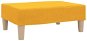 Shumee podnožka žltá 78 × 56 × 32 cm textil, 337682 - Taburetka